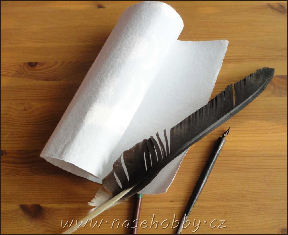 ruční papíru, foto med